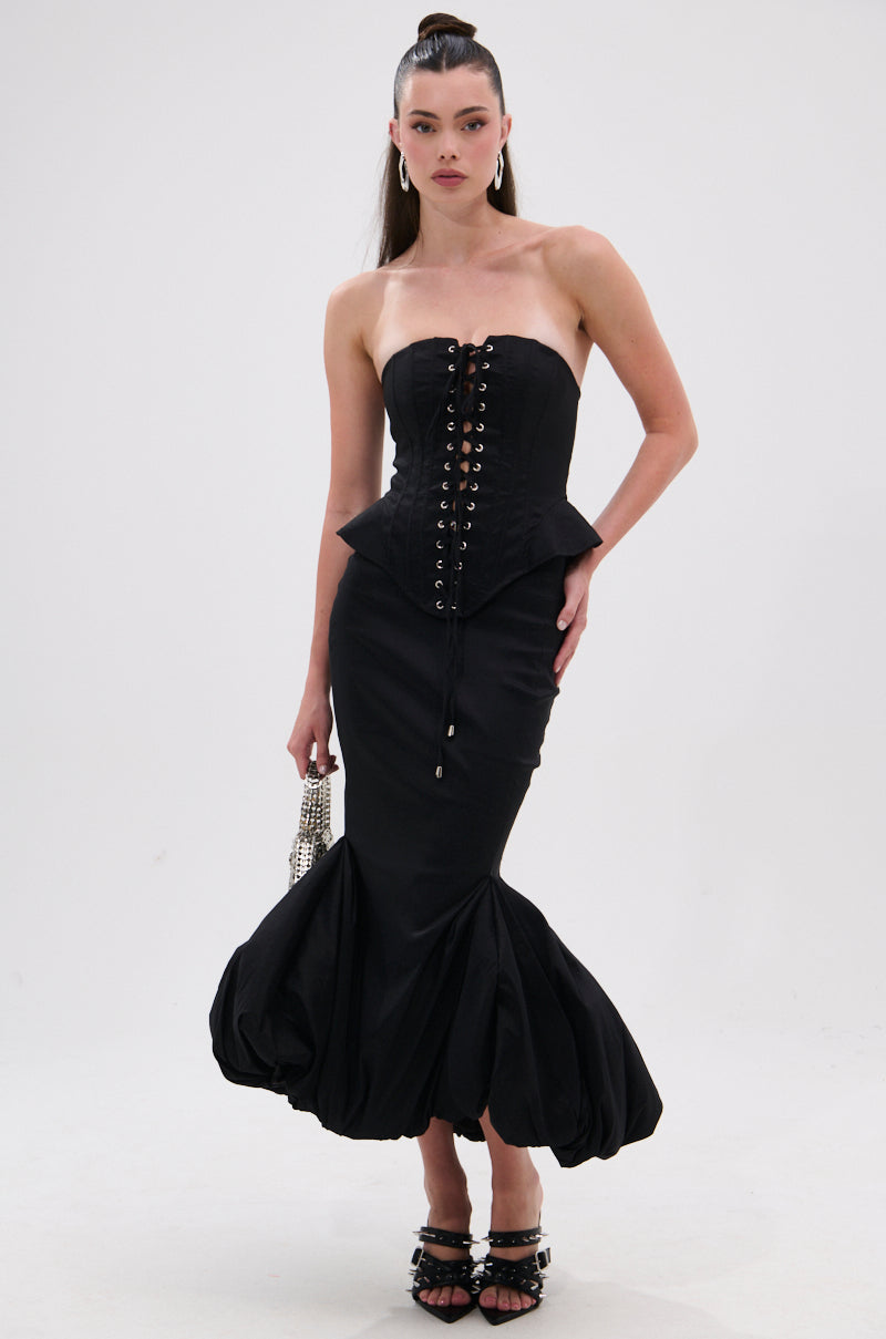 LADY LUX PEPLUM CORSET