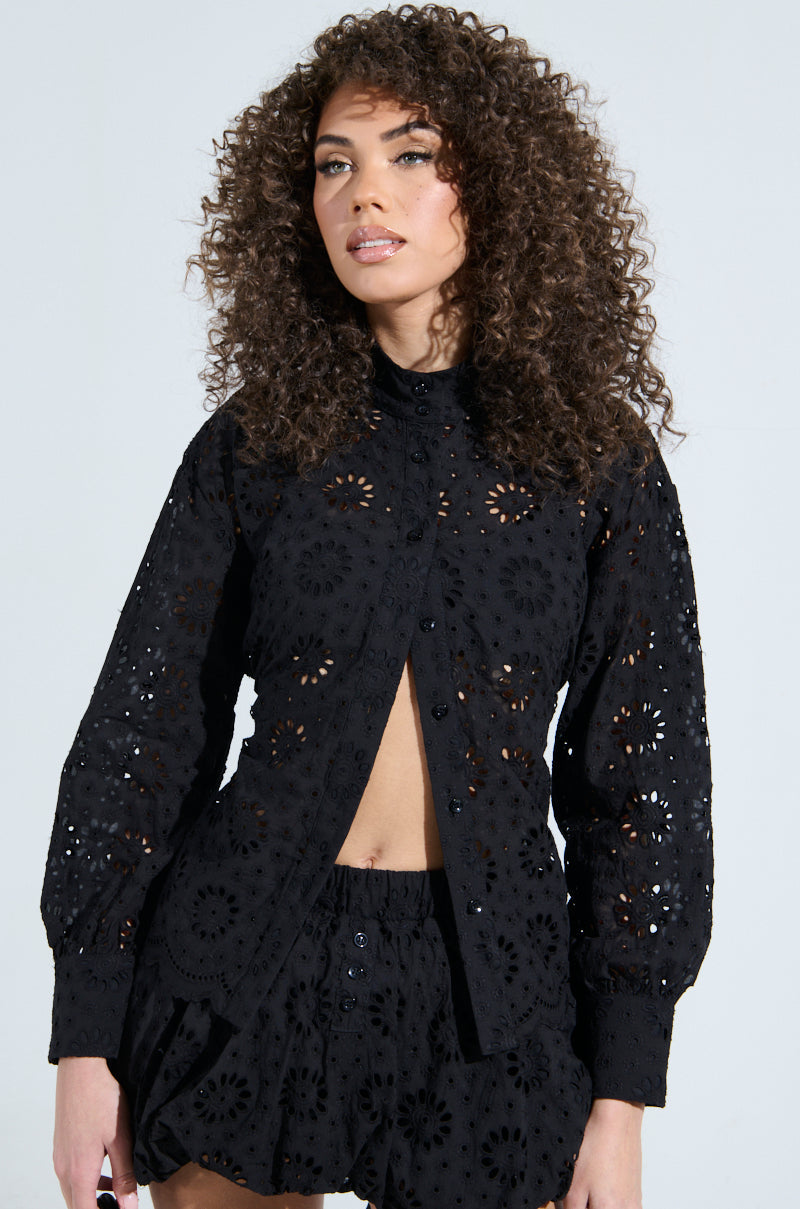 LITTLE SUNSHINE BUTTON DOWN TOP