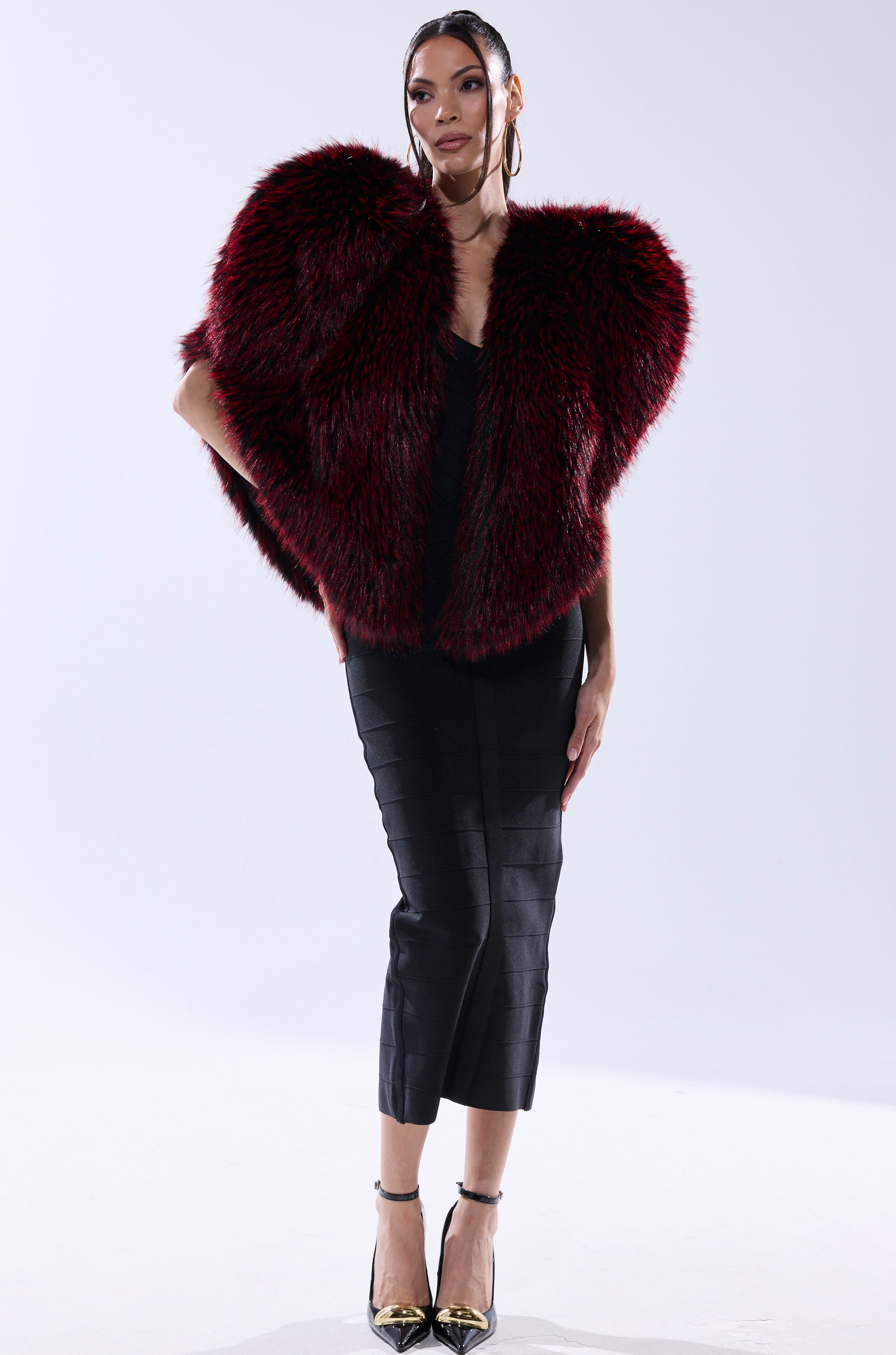 STAR CROSSED LOVER FAUX FUR VEST