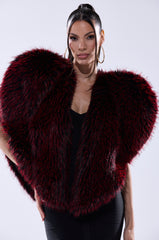 STAR CROSSED LOVER FAUX FUR VEST