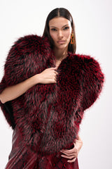STAR CROSSED LOVER FAUX FUR VEST