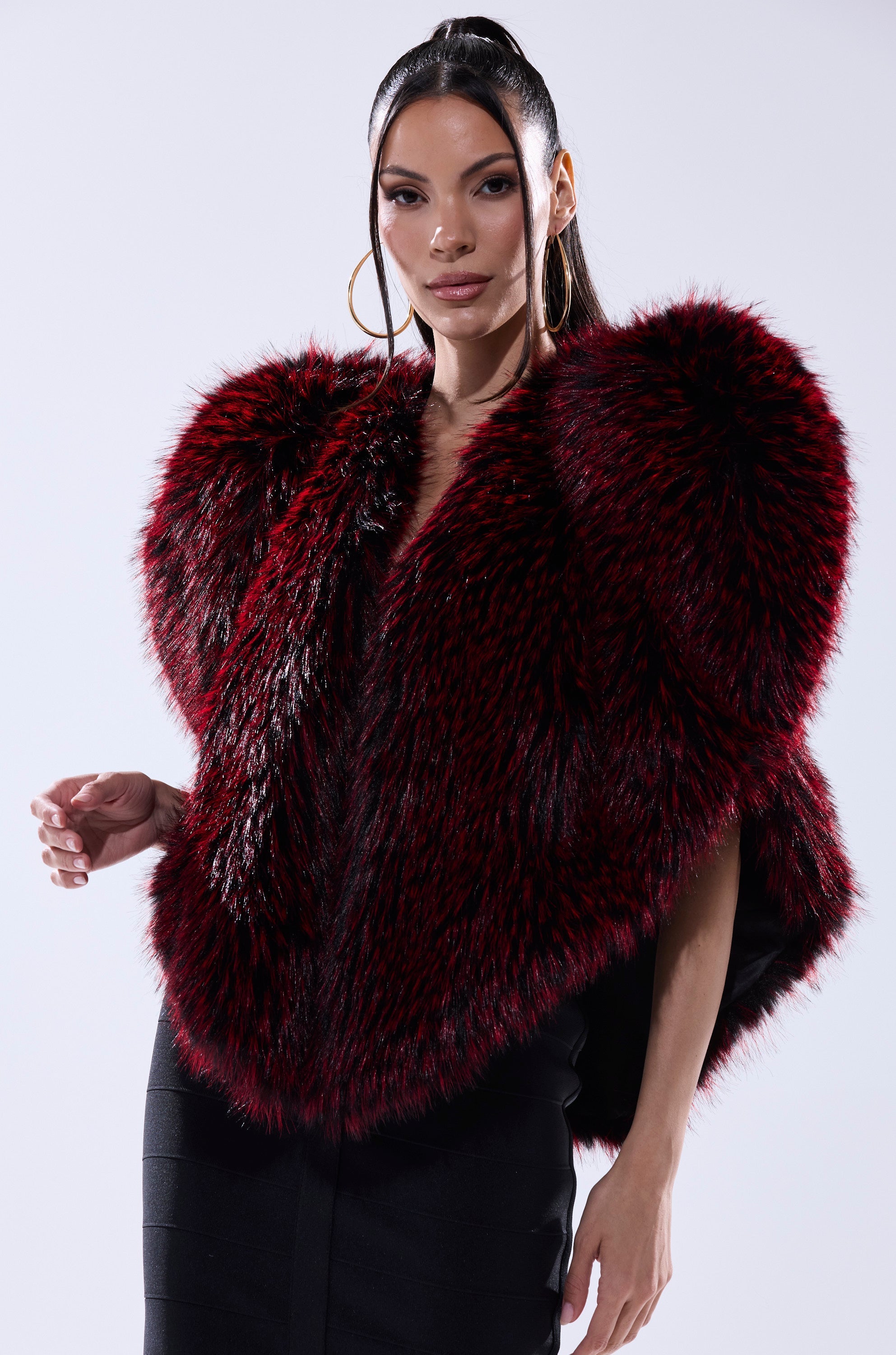 STAR CROSSED LOVER FAUX FUR VEST