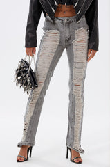ULTRA DISTRESSED SKINNY DENIM