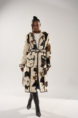 RIDE EM COW PRINT TRENCH