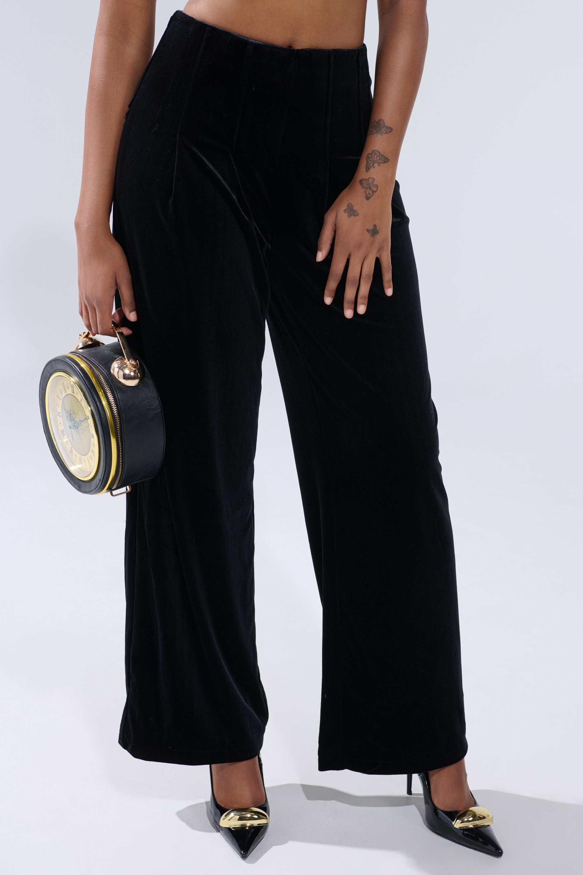 SHOW ME IT VELVET TROUSER