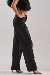 CLARA DISTRESSED DENIM