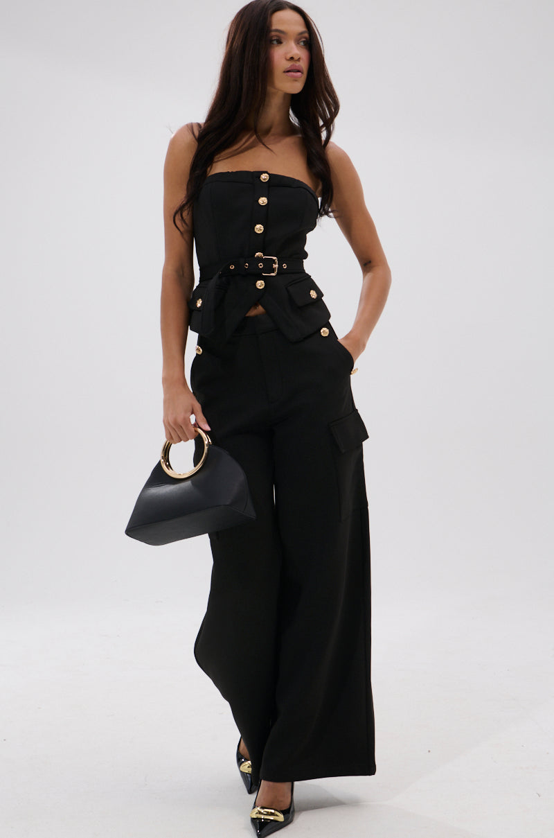 GOTTA LET IT GO BUCKLE CORSET