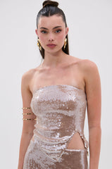 SPARKLE QUEEN SEQUIN BLOUSE