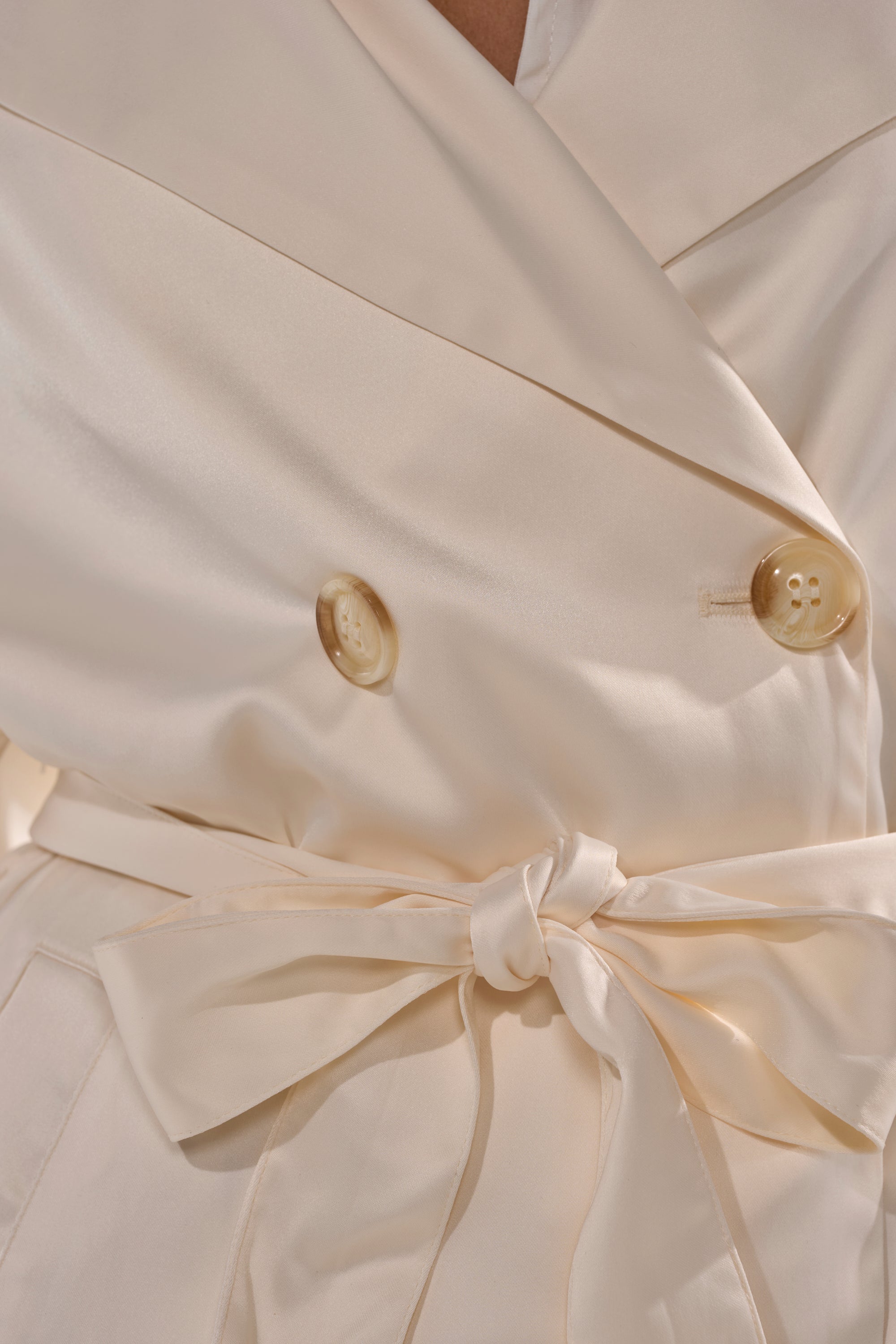 BELLISSIMA SATIN TRENCH