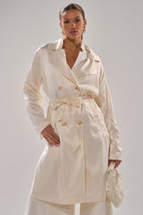 BELLISSIMA SATIN TRENCH