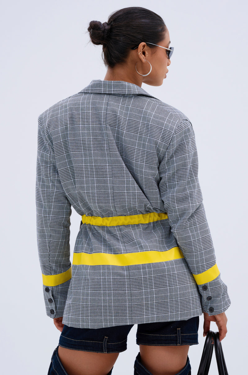 BE ABOUT IT PATCH BLAZER