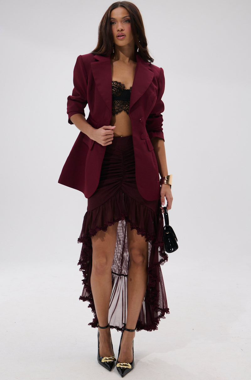 THE BLUEPRINT ASYMMETRICAL BLAZER