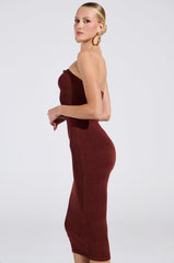 STARRY NIGHT KNIT MIDI DRESS