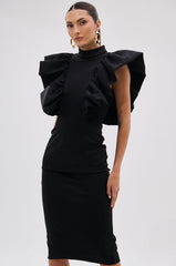 TRUTH BE TOLD MIDI DRESS