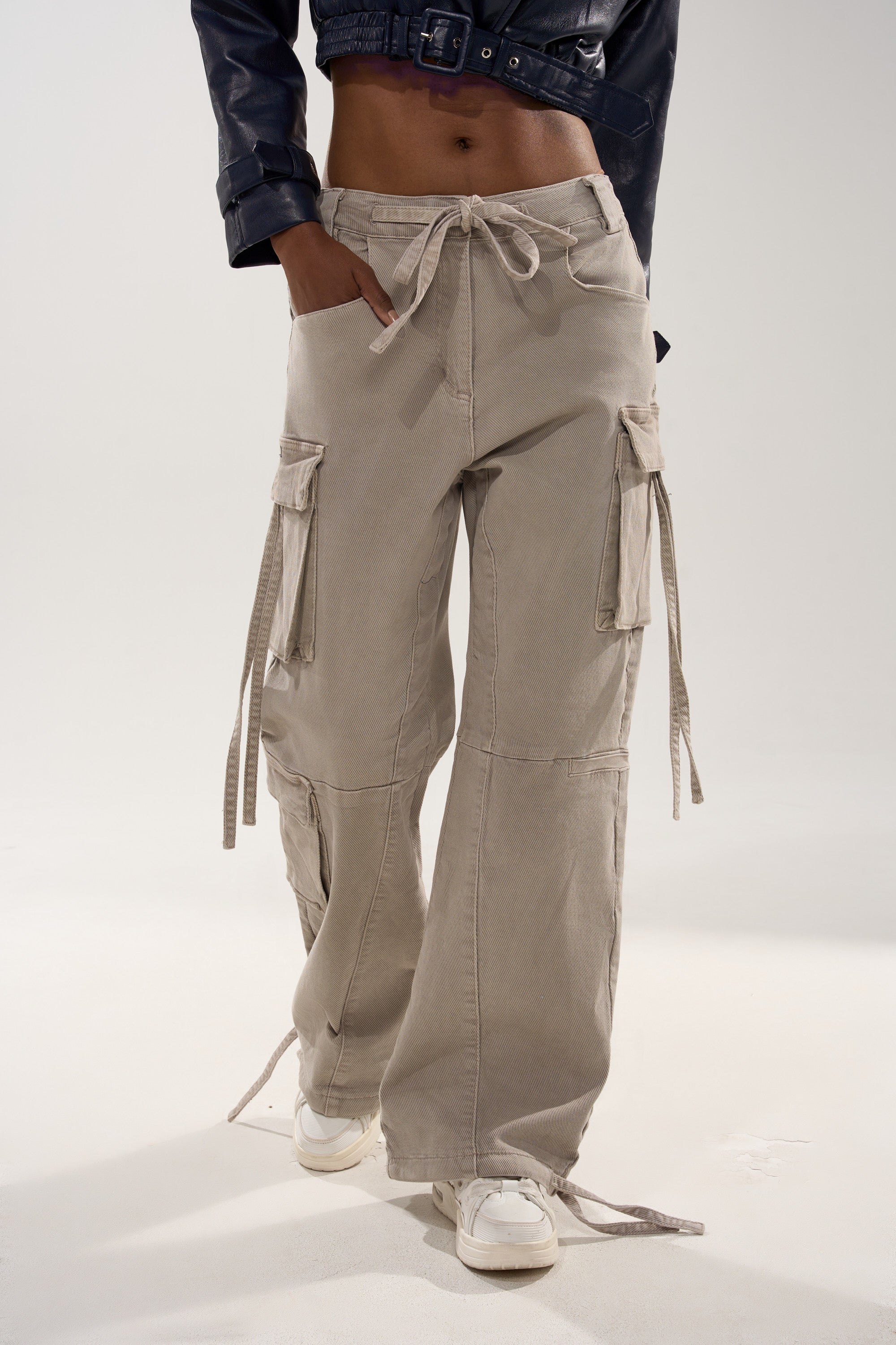 CARGO FOR DAYS WIDE LEG DENIM