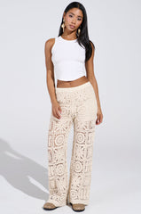 CROCHET KNIT PANT