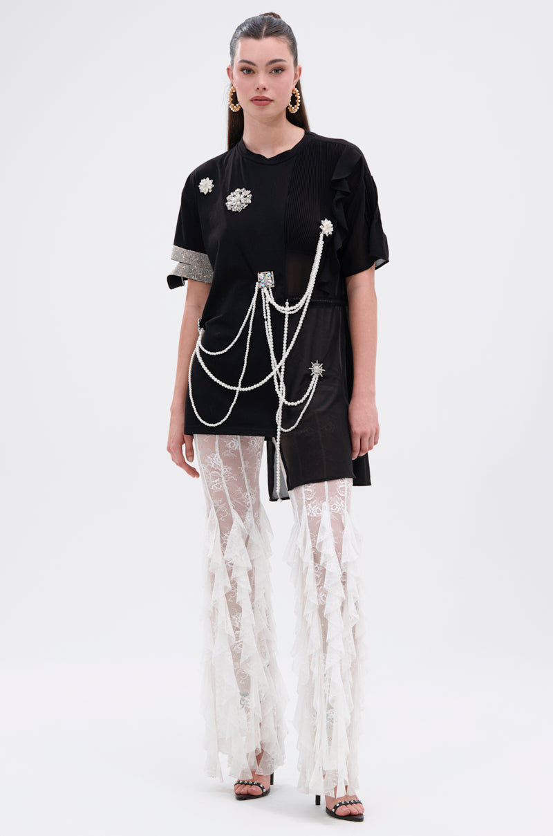 PEARL QUEEN OVERSIZED TEE