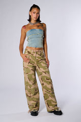 ON TOP OF IT CAMO JOGGER