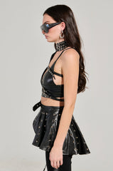 PRETTY RECKLESS GROMMET HALF THERE TOP