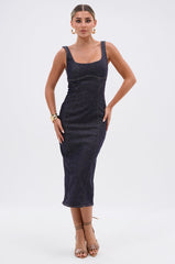 DAY DREAMIN DENIM MIDI DRESS