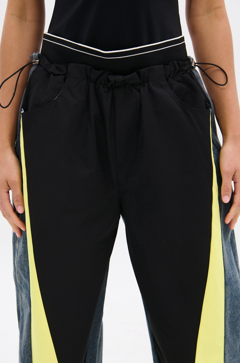 HARDEST TO LOVE COLORBLOCK DENIM PANT