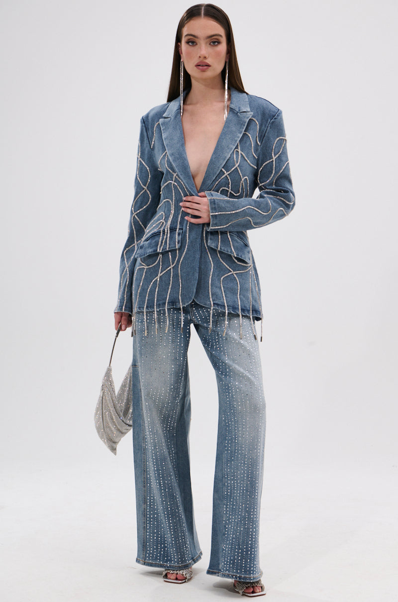 SPARKLE SHINE DENIM PANT