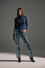 ASHTON SEQUIN DENIM PANT