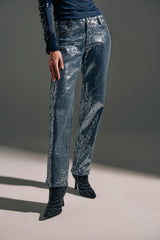 ASHTON SEQUIN DENIM PANT