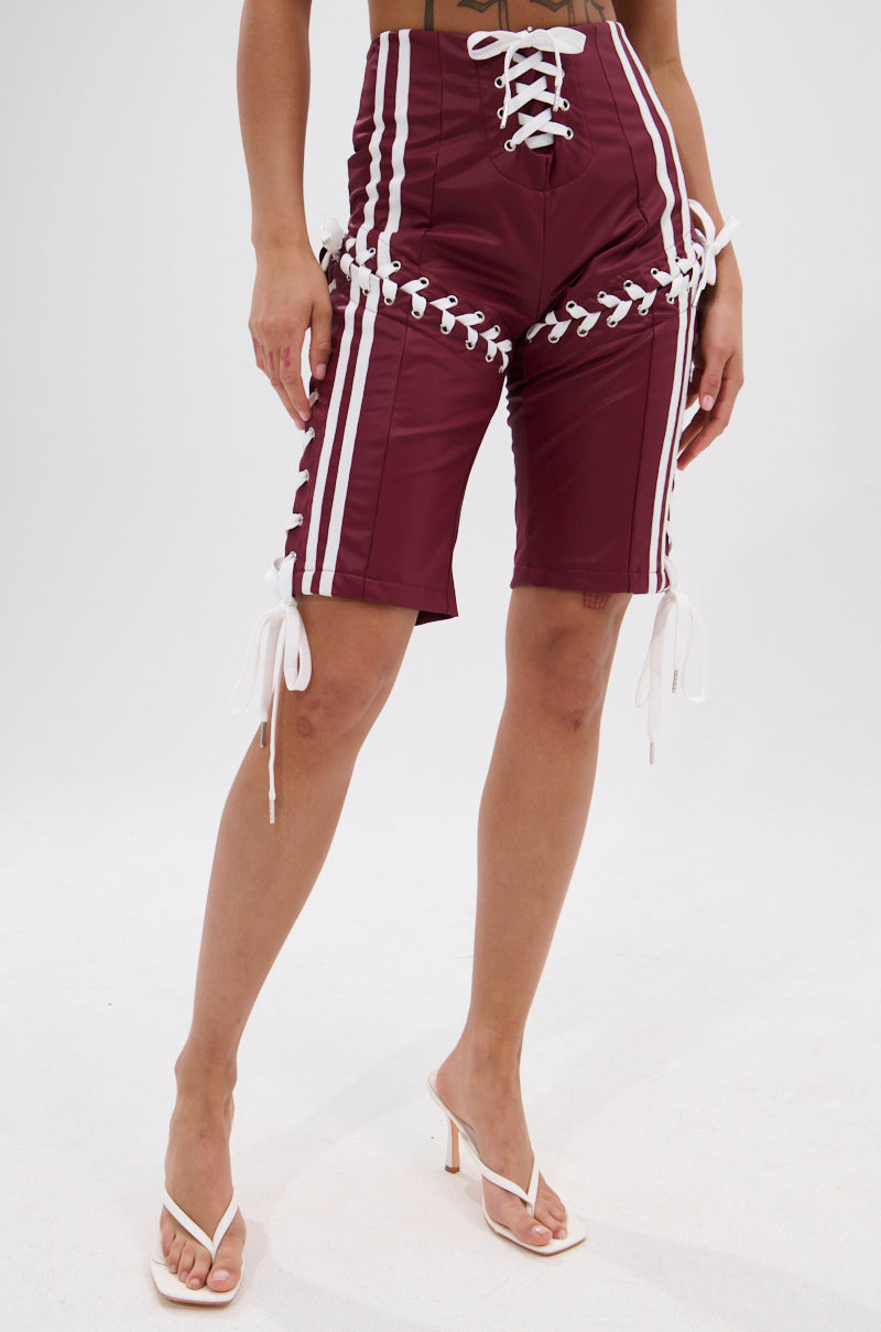 TIME OUT PU BERMUDA SHORT