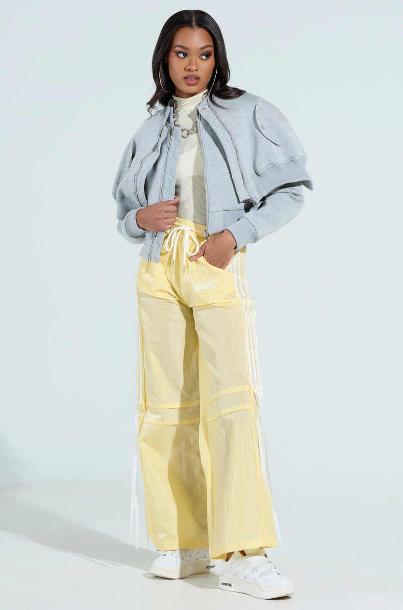 BABY ITS YOU BABY YELLOW TRACK PANT