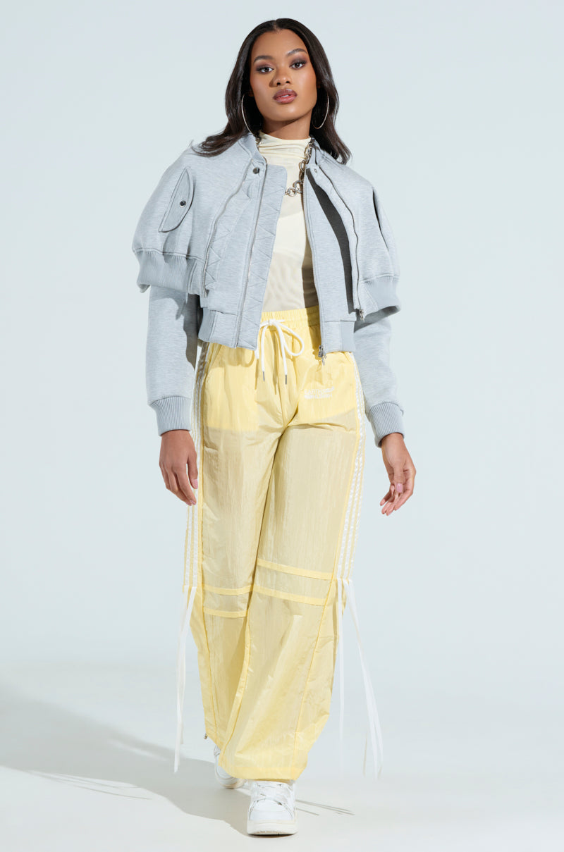 BABY ITS YOU BABY YELLOW TRACK PANT