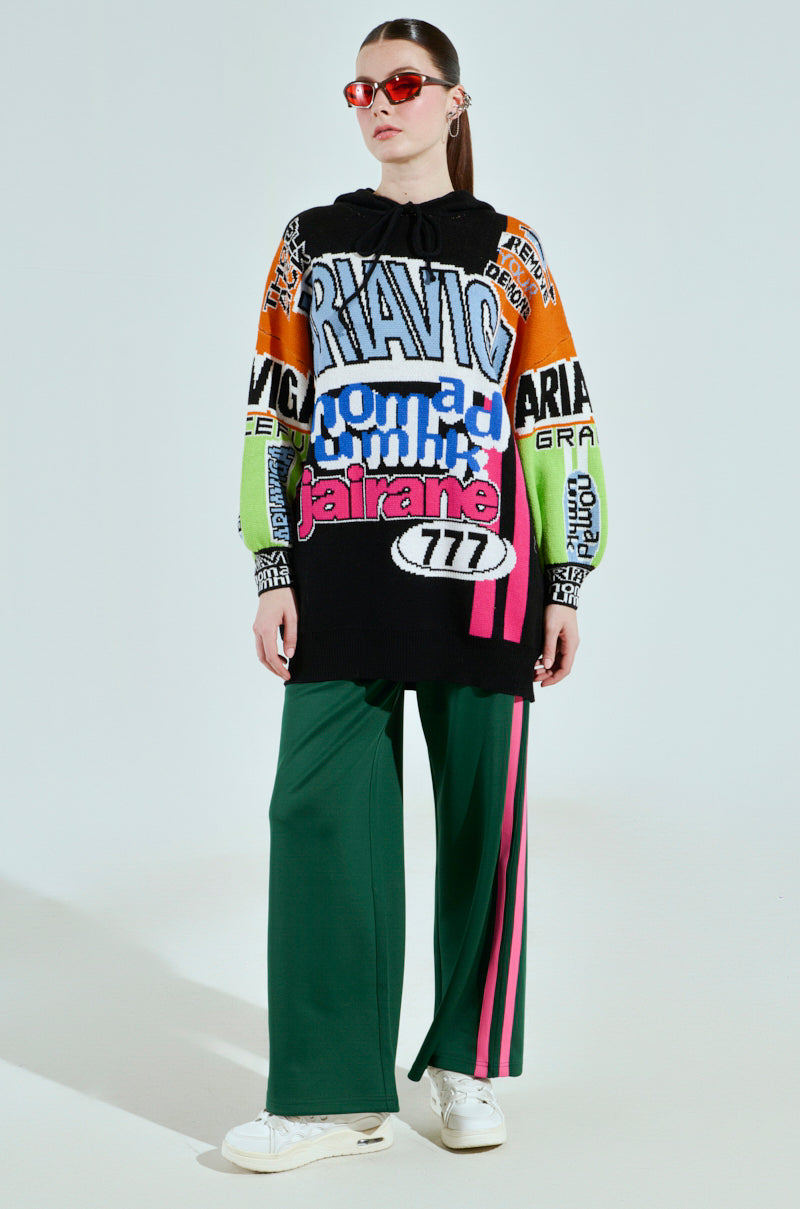 PLAY WITH ME WIDE LEG JOGGER