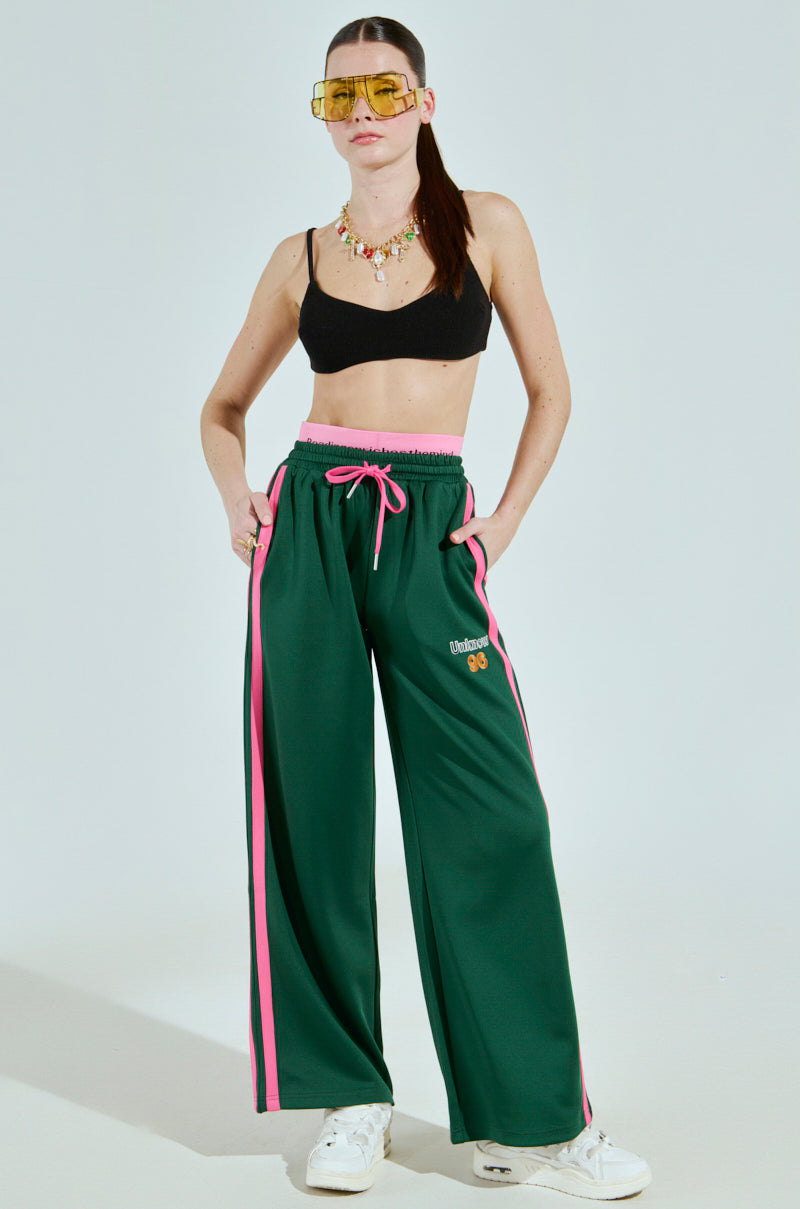 PLAY WITH ME WIDE LEG JOGGER