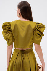 CHIC LADY BUTTON DOWN BLOUSE