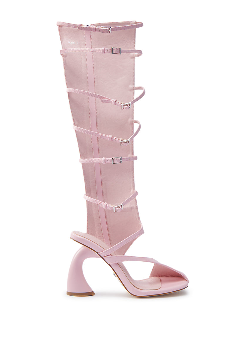 AZALEA WANG ANDRIUS PINK GLADIATOR SANDAL