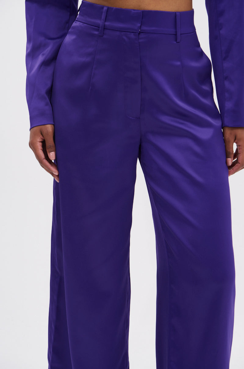 SAY YOU LOVE ME SATIN TROUSER