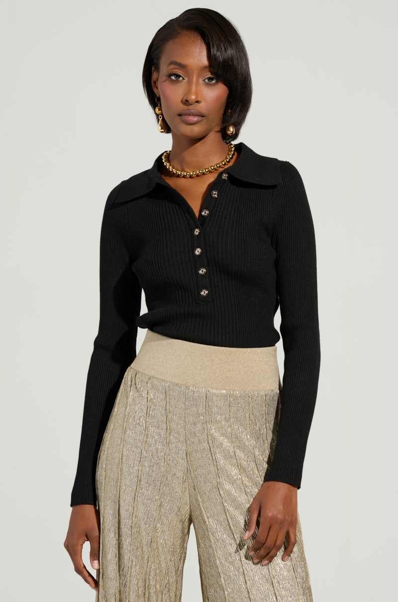 DONT MIND ME SWEATER IN BLACK