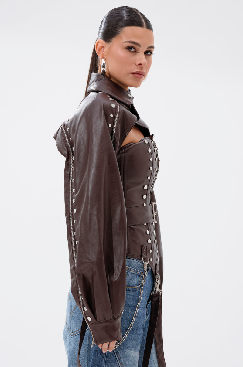 PERK UP EMBELLISHED BOLERO