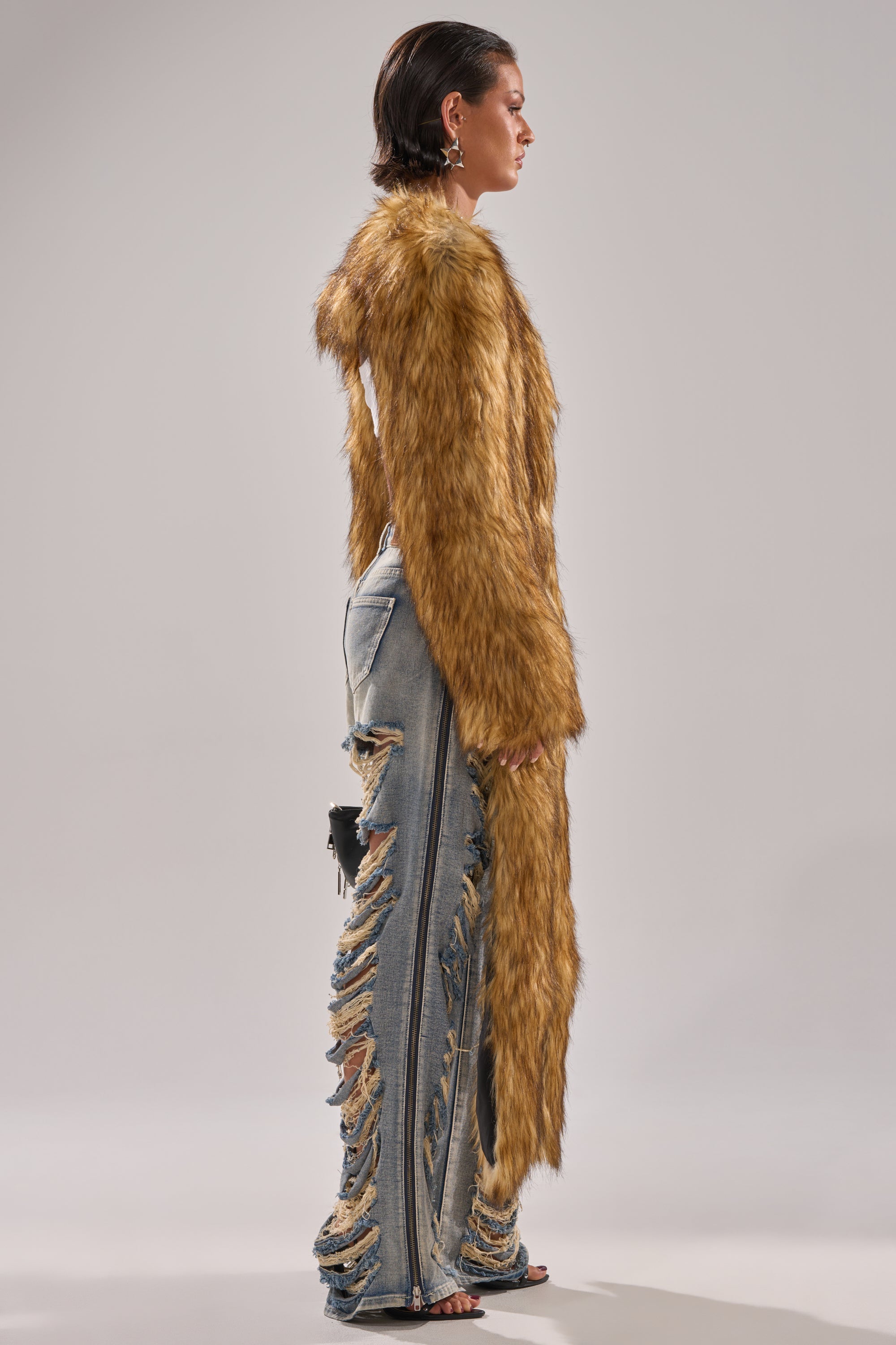 LANGON HIGH LOW BOLERO