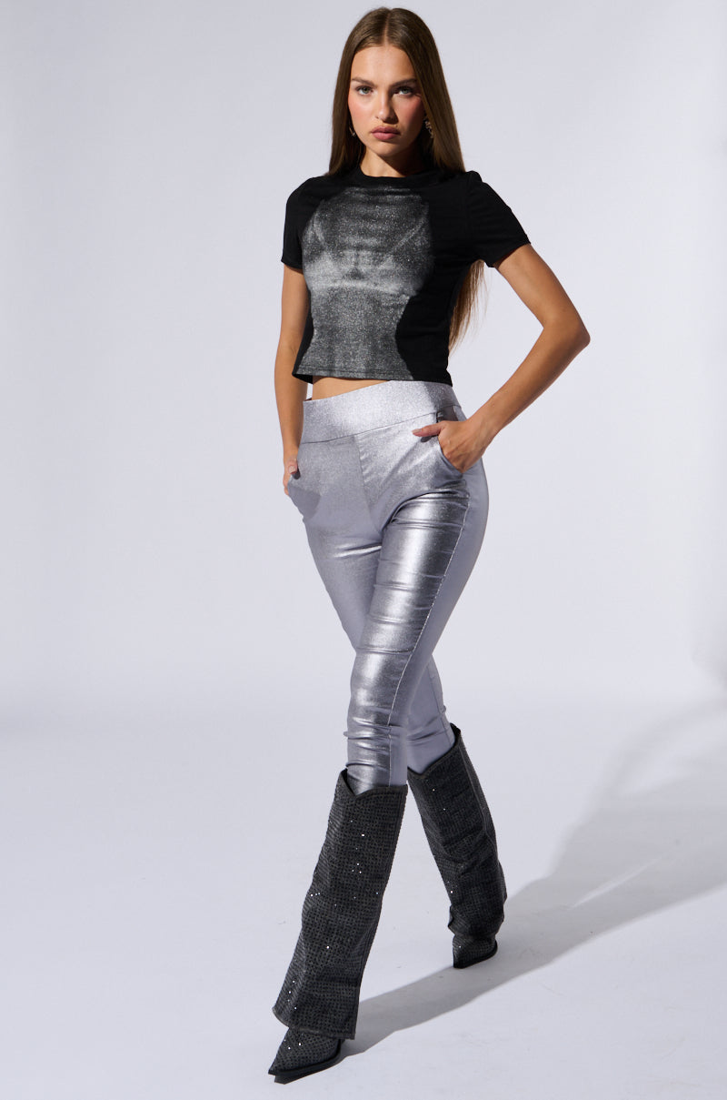 ALWAYS WINNIN HIGH WAIST FAUX LEATHER PANT