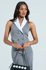 LANA PINSTRIPE VEST