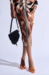 AZALEA WANG CHUG ORANGE SANDAL