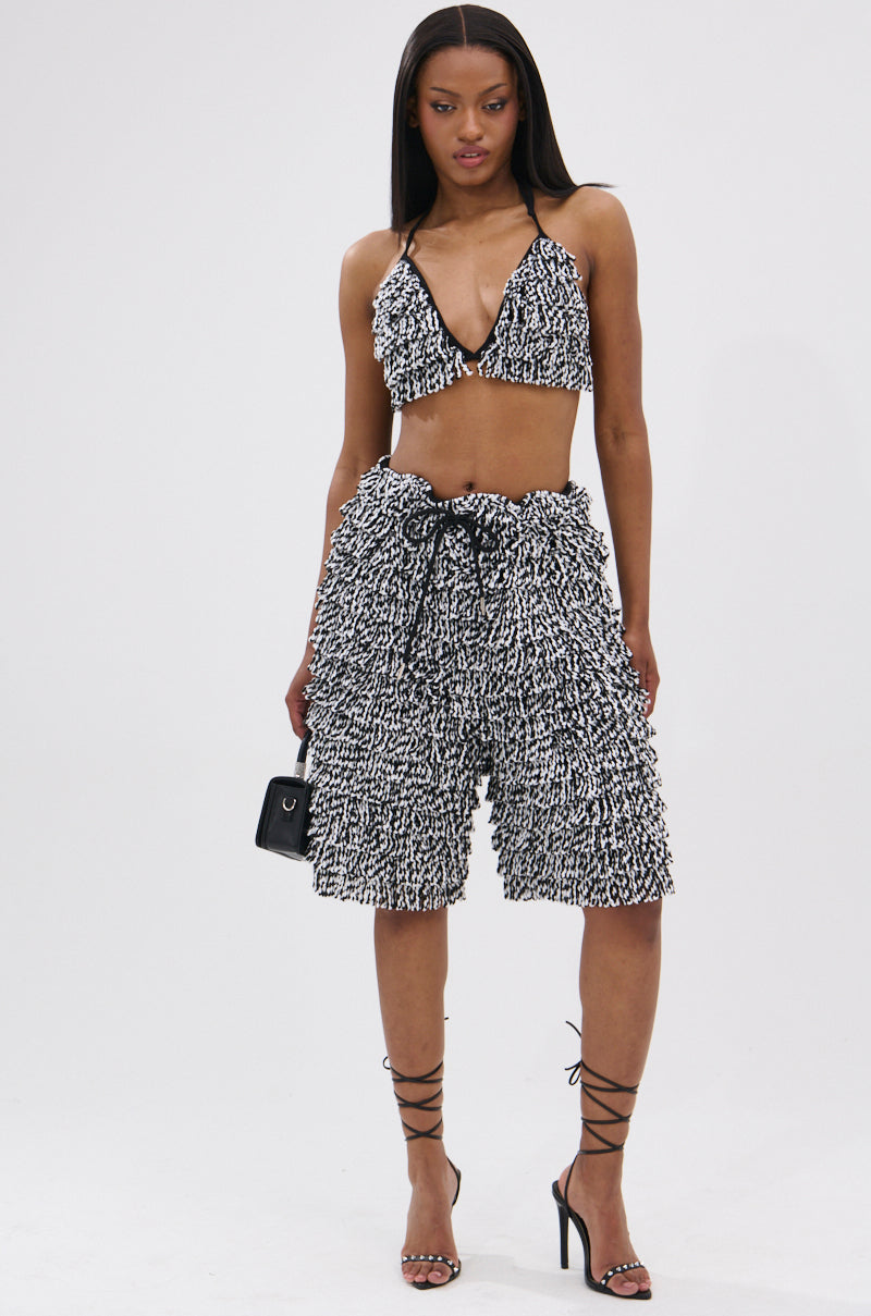 SHAGGY BERMUDA SHORT