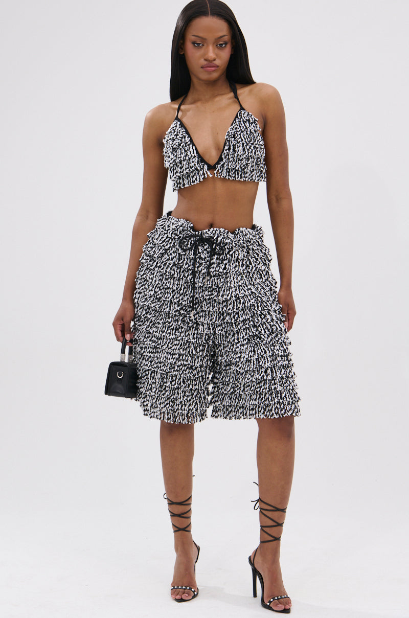 SHAGGY BERMUDA SHORT