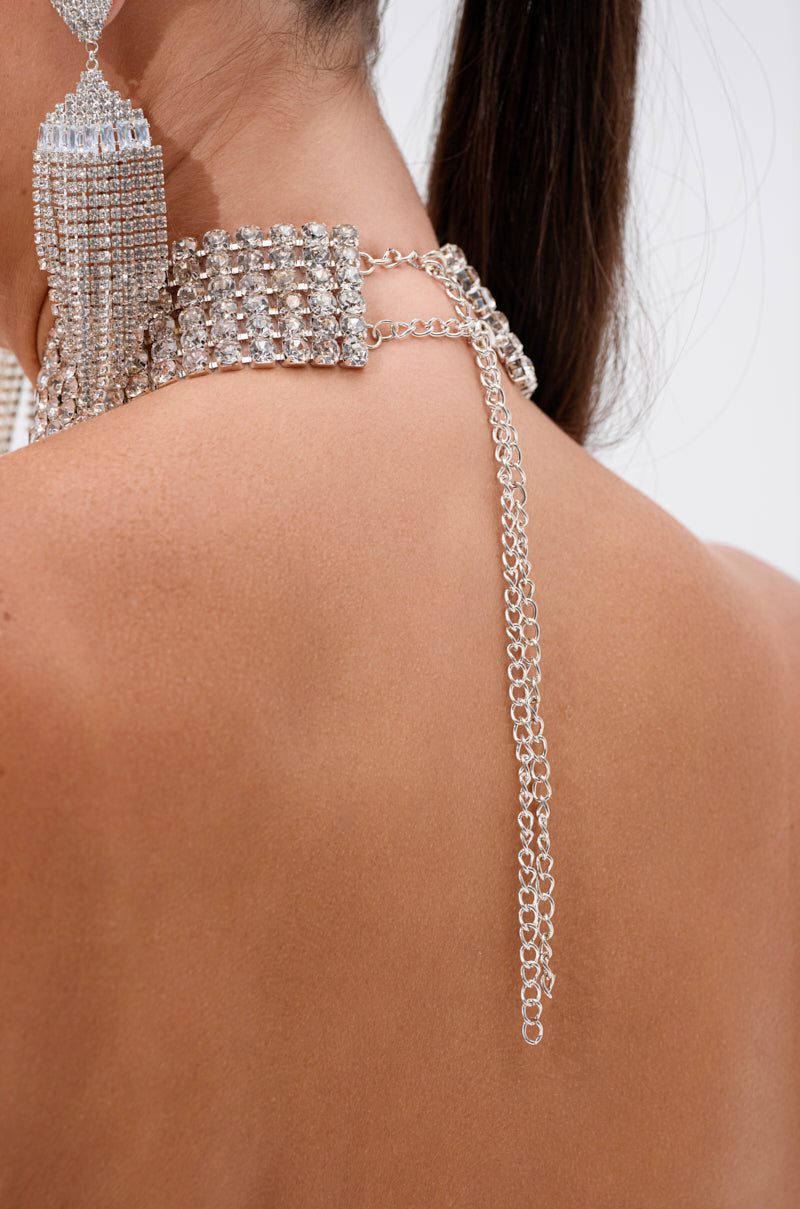 ALL EYES ON ME HALTER BLOUSE