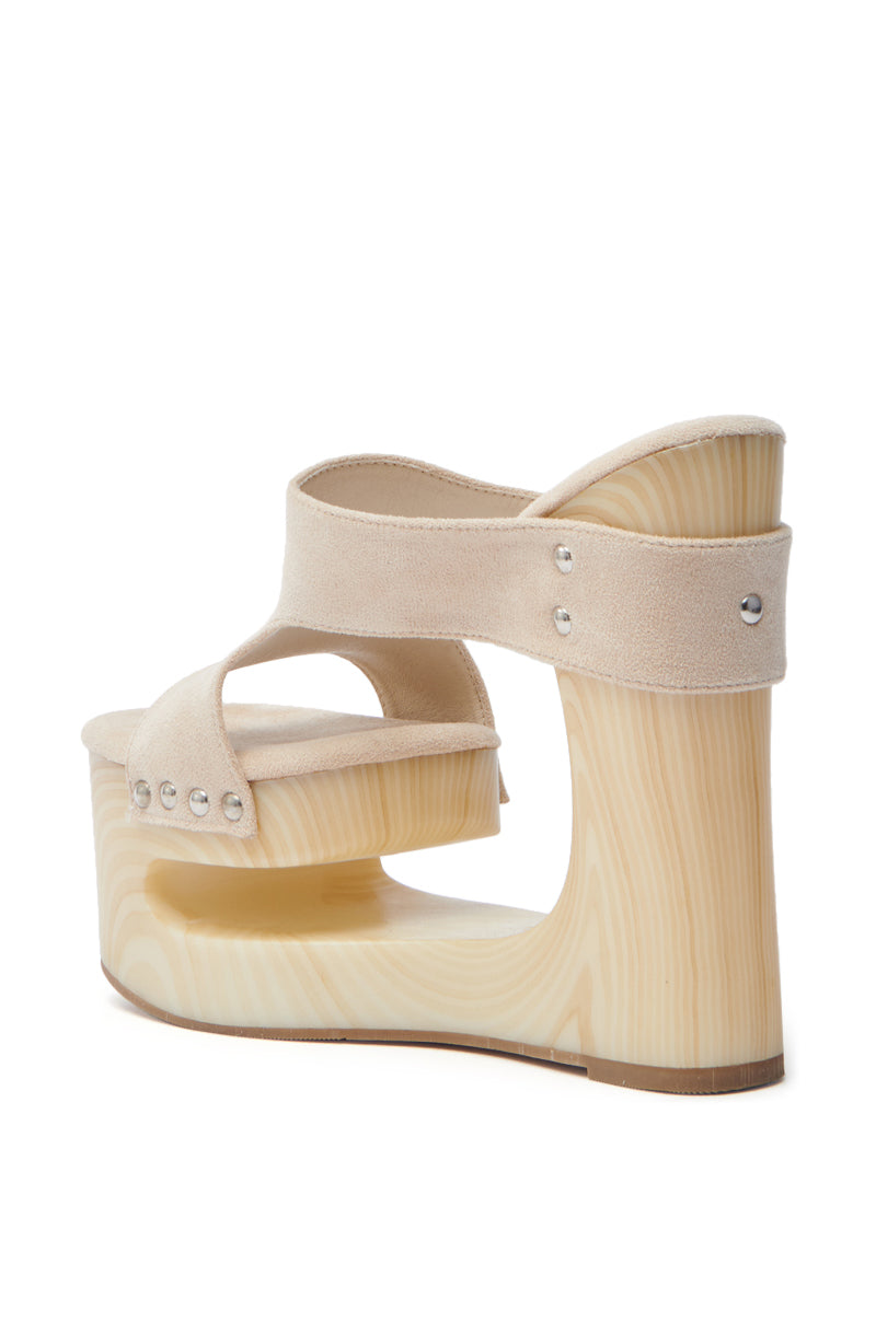 AZALEA WANG COPSE BEIGE SANDAL