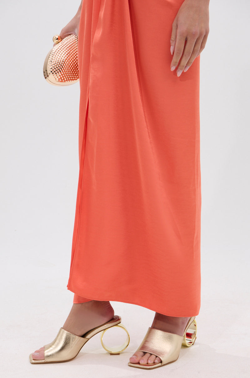 AZALEA WANG CORABELLE GOLD NOVELTY HEEL SANDAL