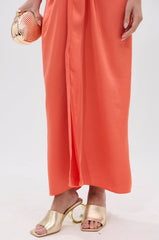 AZALEA WANG CORABELLE GOLD NOVELTY HEEL SANDAL