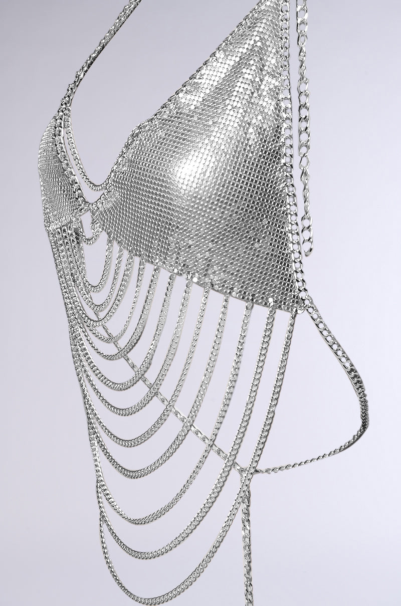 BELIEVE WHAT U WANT BODY CHAIN