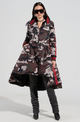 DECKER PEPLUM PUFFER